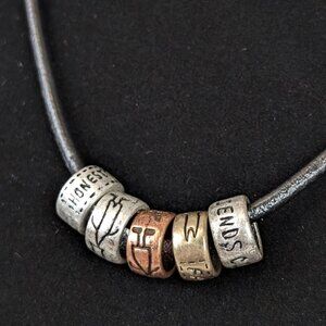 (2/$20) Premier Designs 5 Ring Pendant Necklace